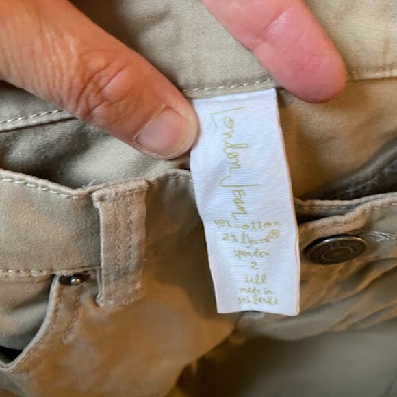 Tan London Jean (Size 2) - Picture 2 of 6